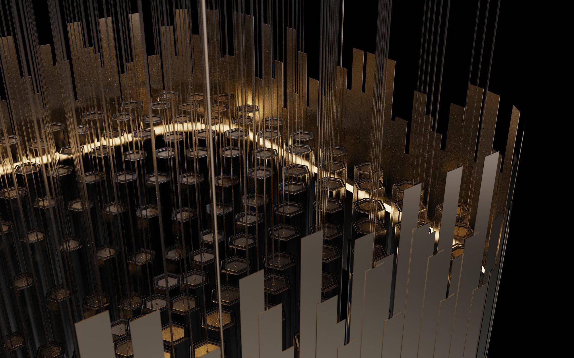 Basalt chandelier – image 5