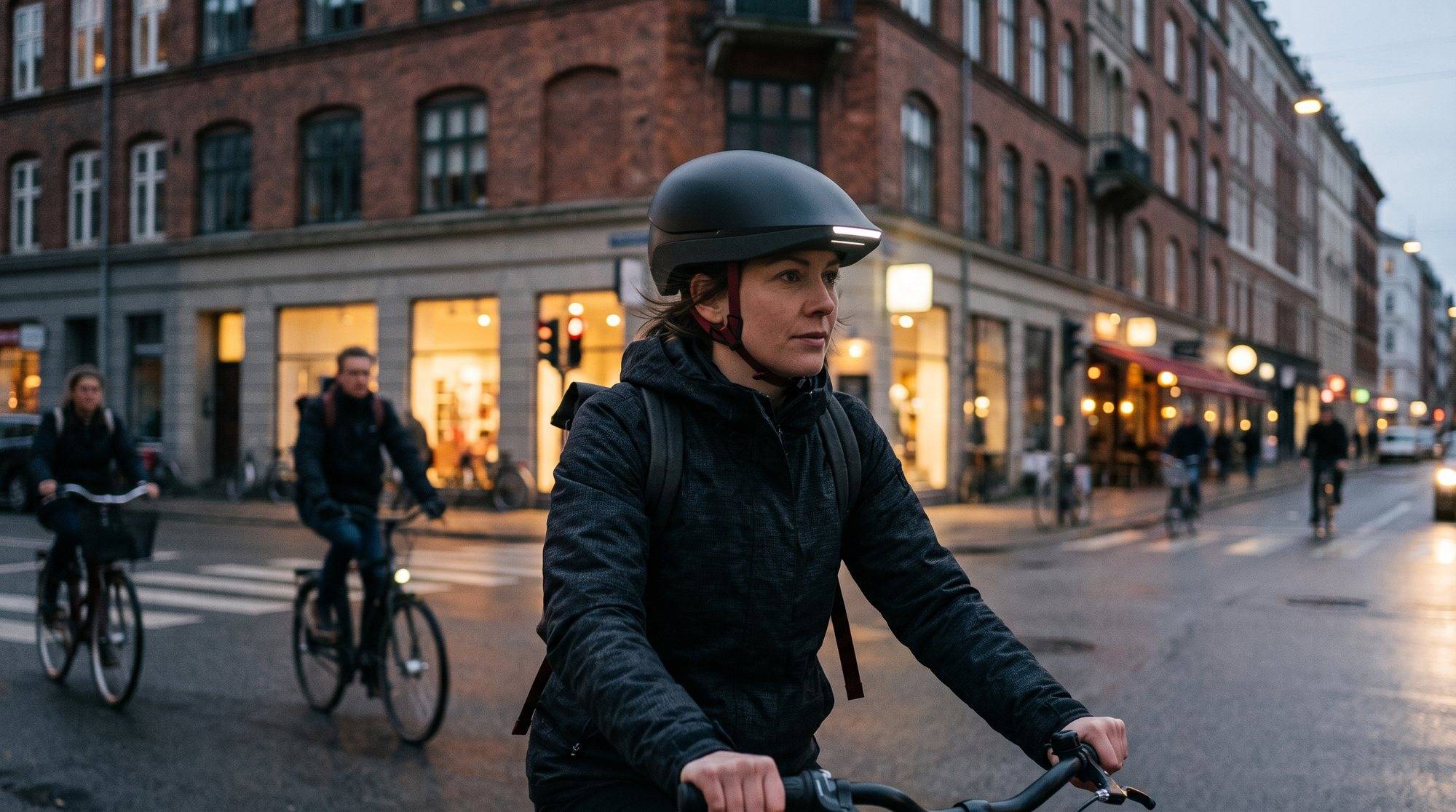 Smart citybike helmet – image 1